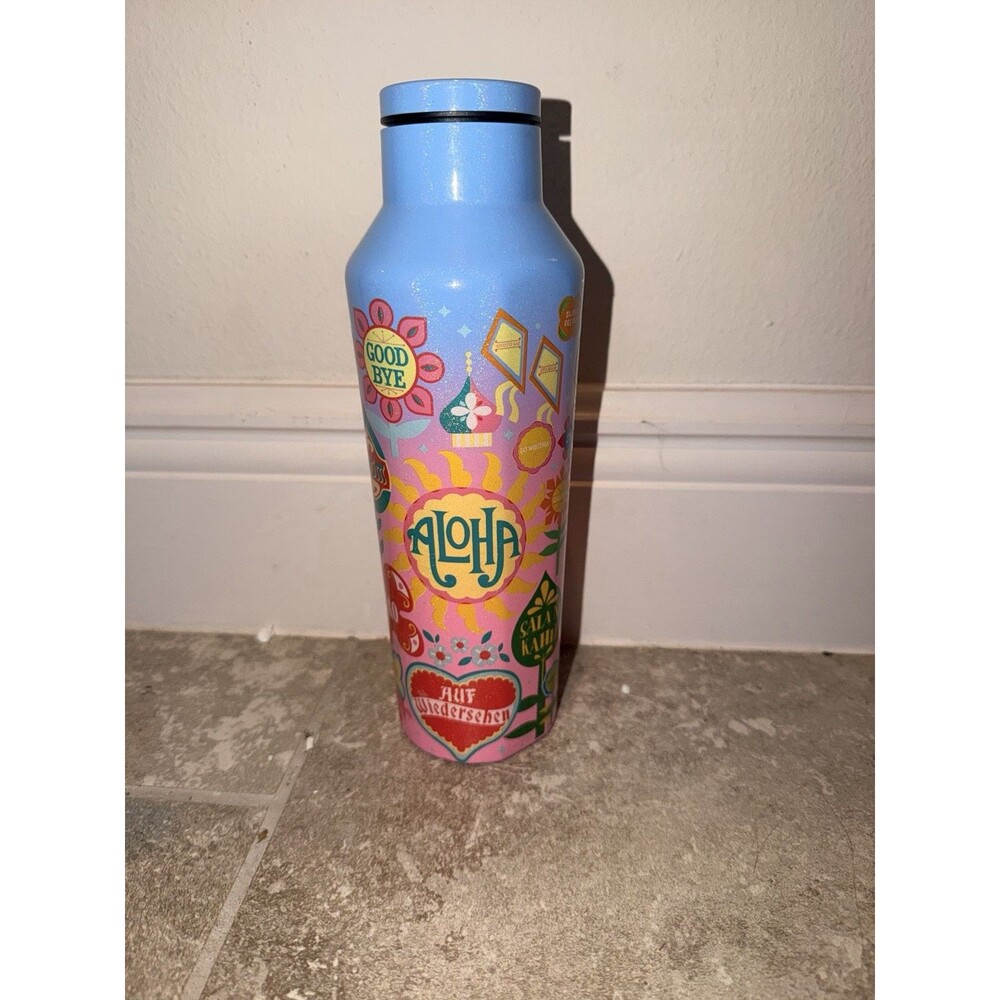 Disney Parks It’s a Small World - 20 oz Corkcicle Water Bottle /New